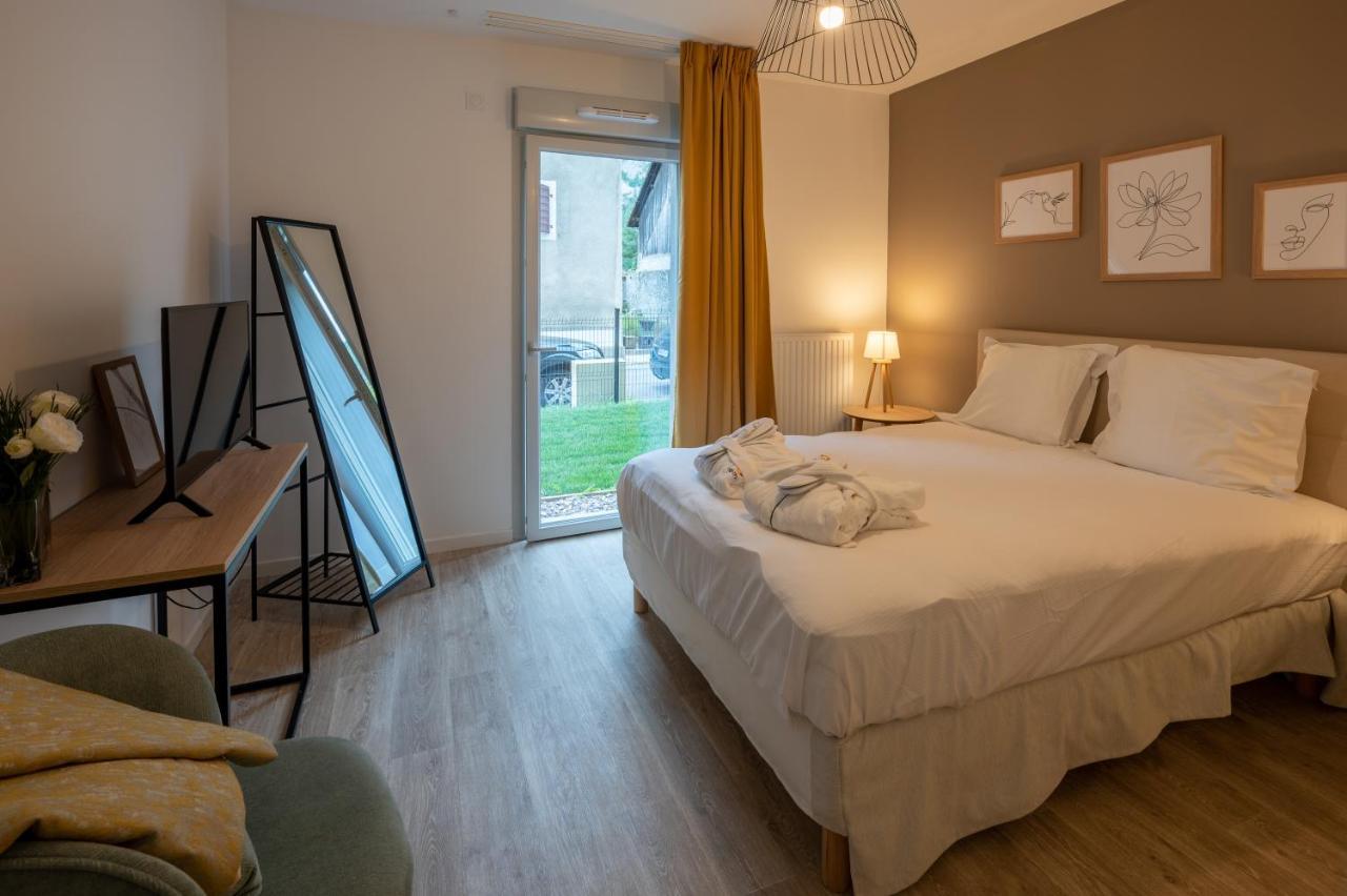 Aparthotel Domitys L'Horologia Cluses Esterno foto